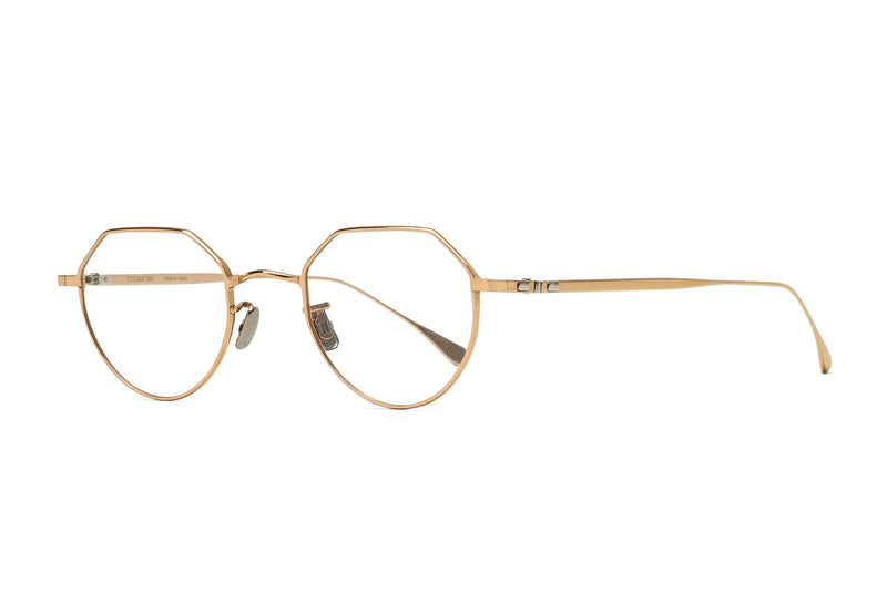 Eyevan 177 Gold Eyeglasses
