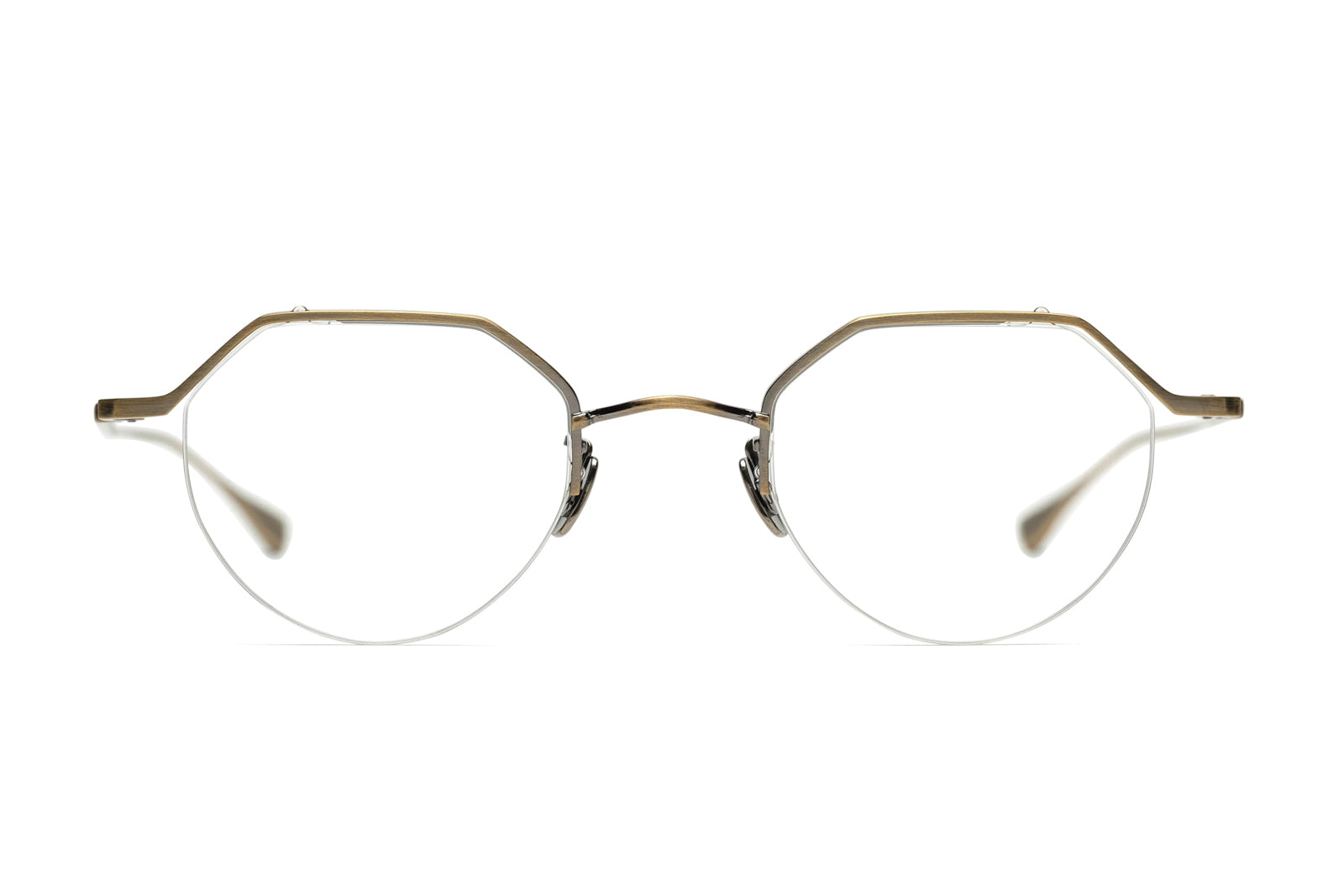 Eyevan 185 Antique Gold Eyeglasses