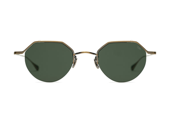 Eyevan 7285 | 185 in Antique Gold Sunglasses - twelvesixtynine
