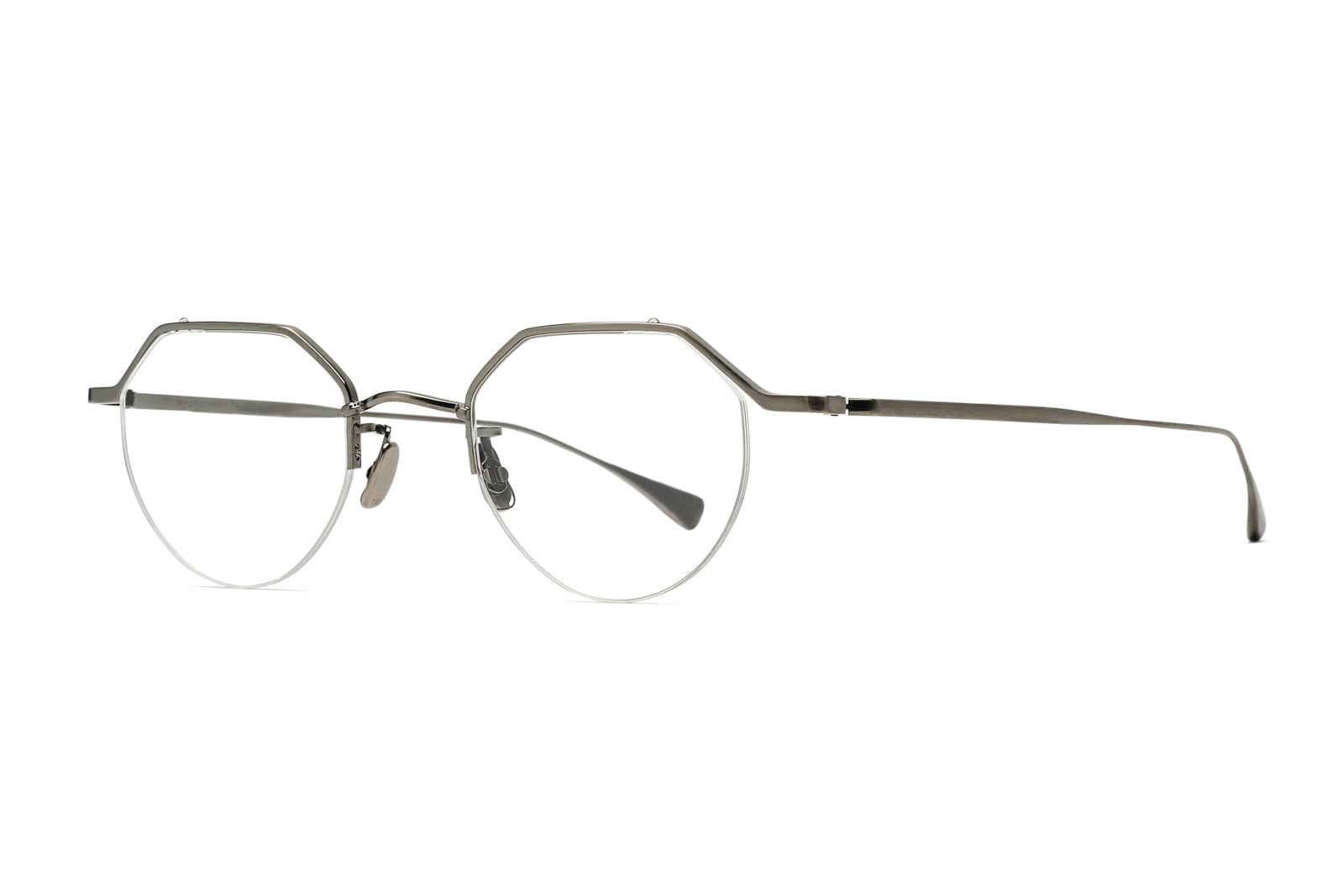 Eyevan 185 Antique Silver Eyeglasses