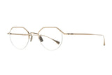 Eyevan 185 Gold Eyeglasses