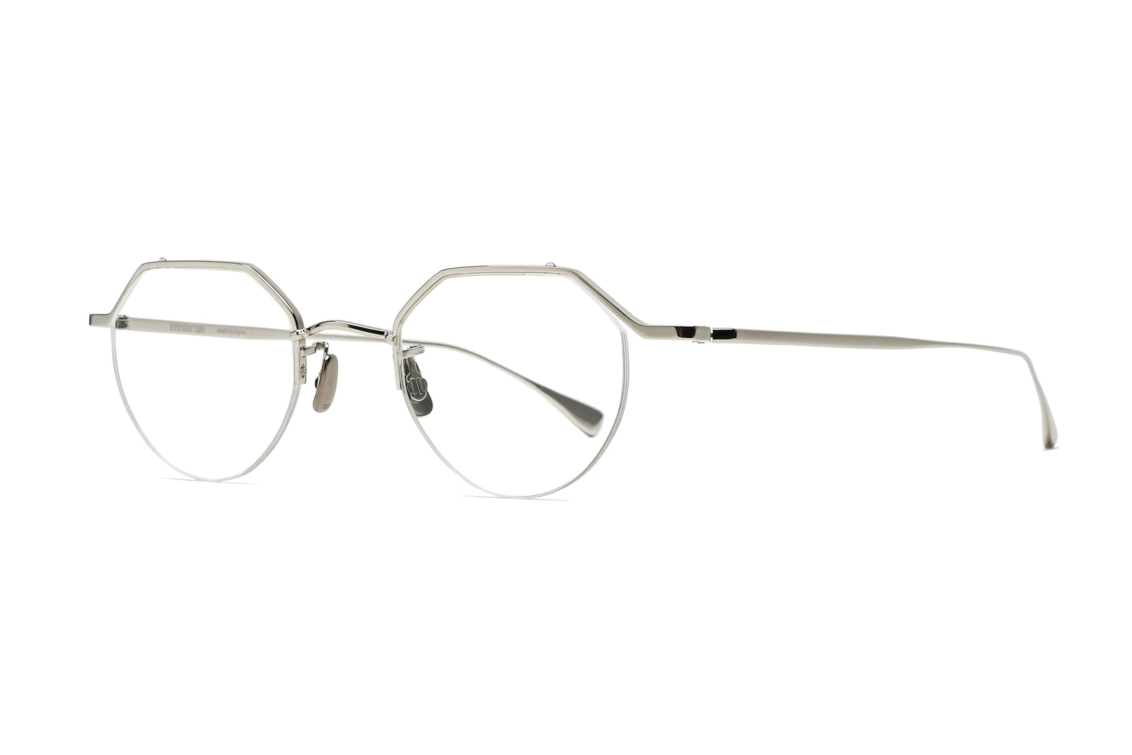 Eyevan 185 Silver Eyeglasses