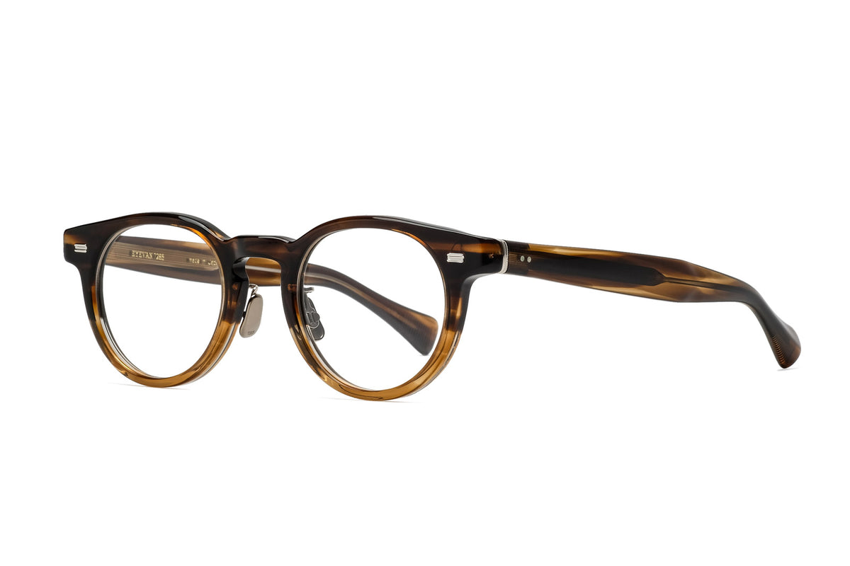 Eyevan | 341 in Havana Fade Eyeglasses - twelvesixtynine