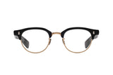 Eyevan 645 Black Gold Eyeglasses