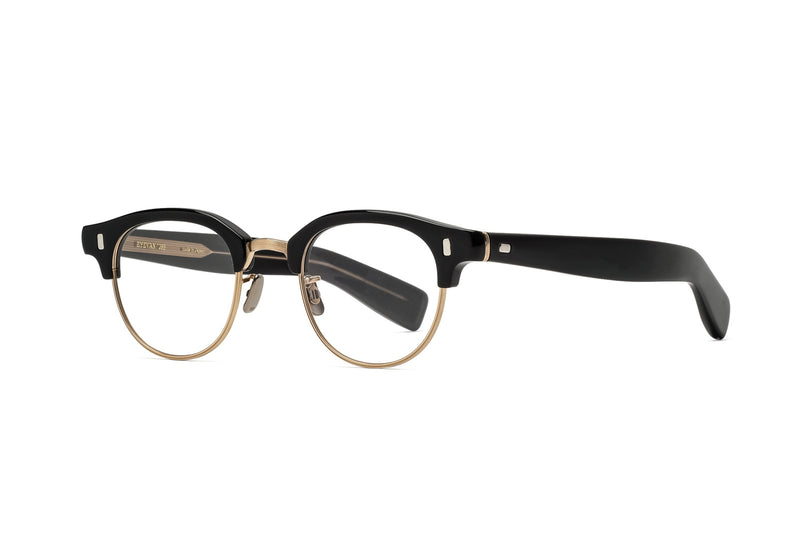 Eyevan 645 Black Gold Eyeglasses