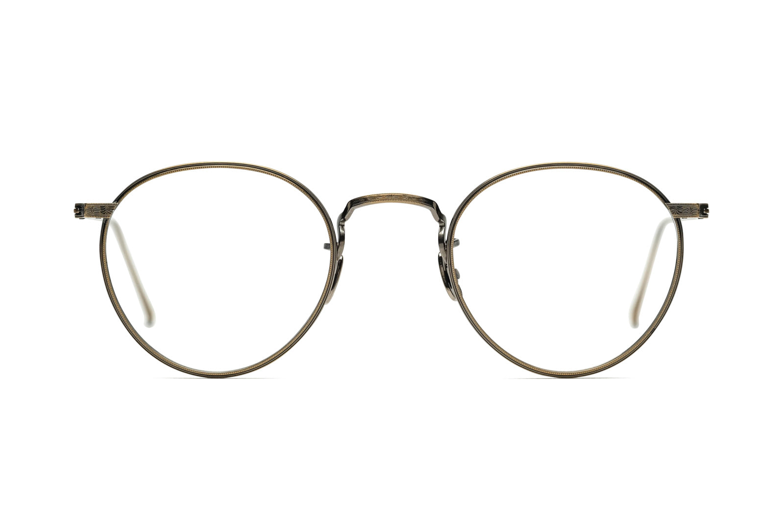 Eyevan 7285 717D Antique Gold Eyeglasses