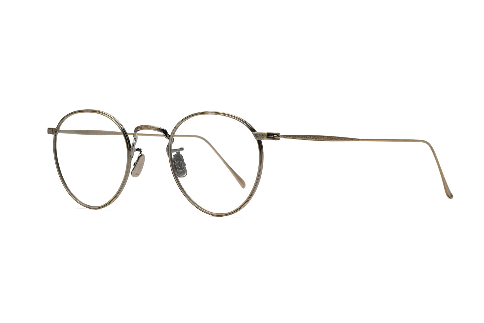 Eyevan 7285 717D Antique Gold Eyeglasses