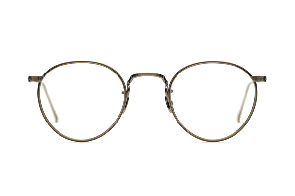 Eyevan 7285 717D Antique Gold Eyeglasses