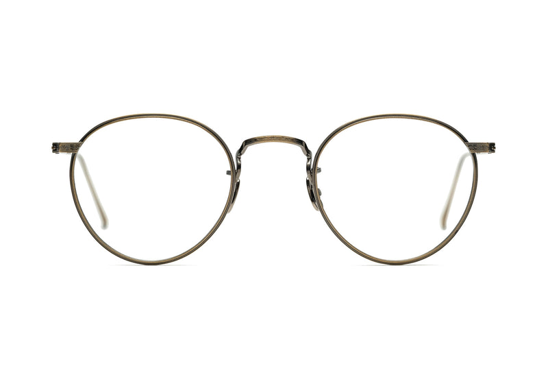 Eyevan 7285 717D Antique Gold Eyeglasses