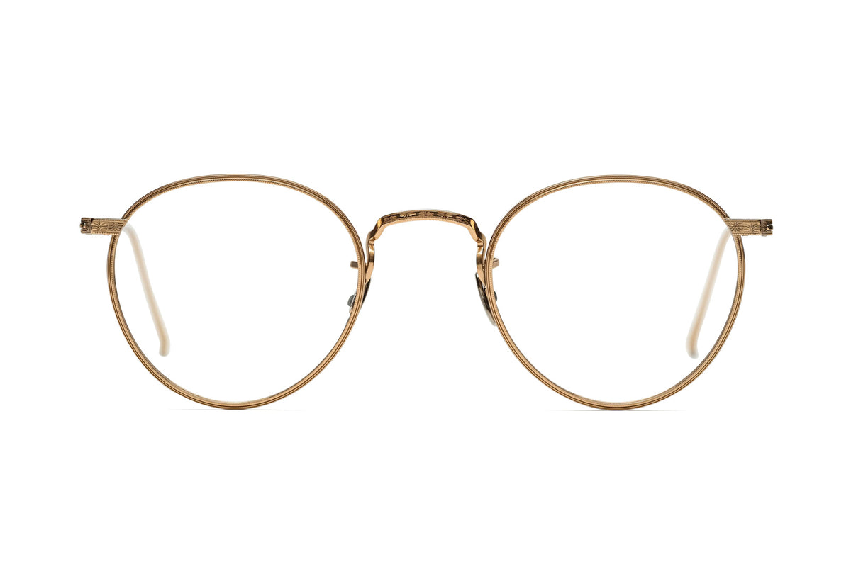 eyevan-717d-gold-eyeglasses. 