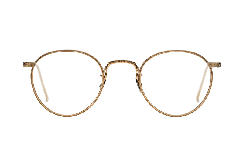 Eyevan 7285 717D Gold Eyeglasses