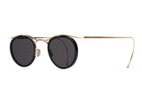 eyevan 789 black gold sunglasses1