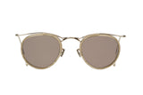 eyevan 789 gold tan LT brown sunglasses1