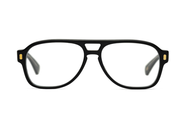 Eyevan Brett Matte Black Eyeglasses