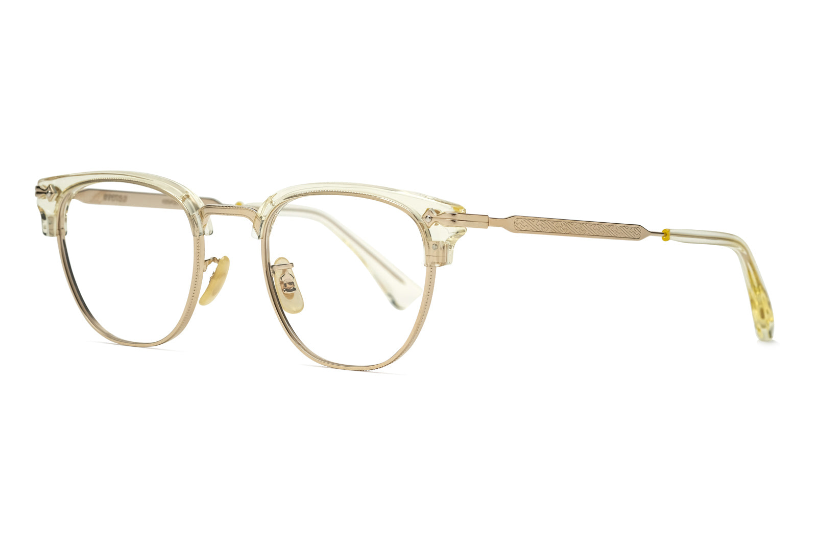 eyevan draper ecru eyeglasses