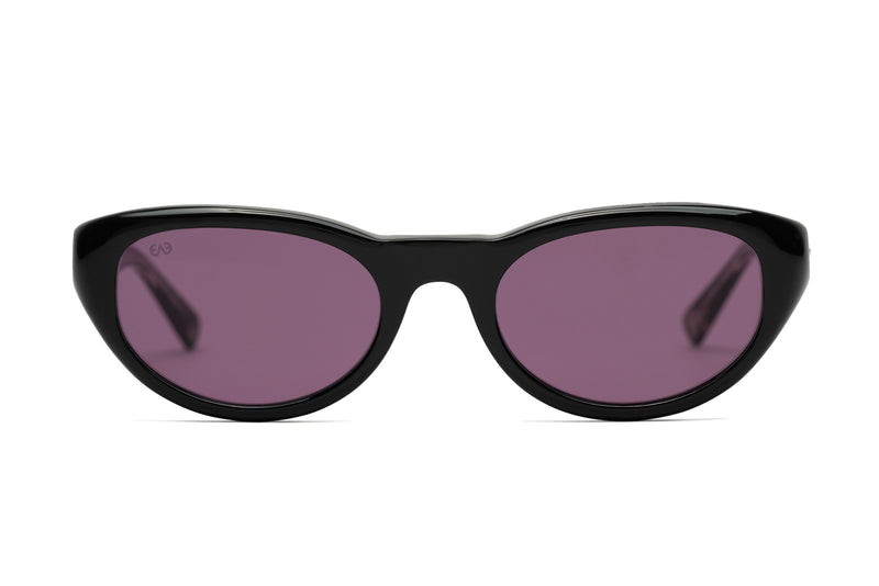 Eyevan Havana - E Black Purple Sunglasses