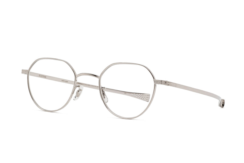 Eyevan Marshal Silver Eyeglasses