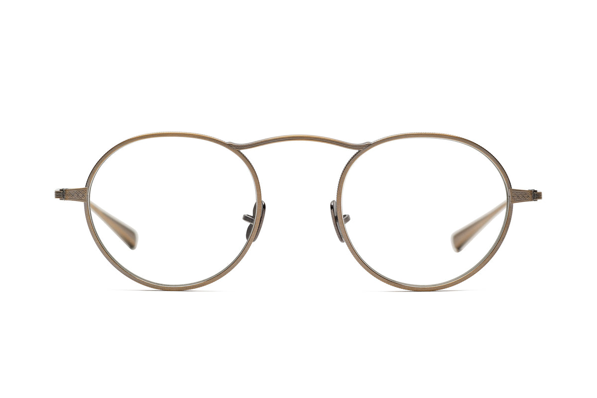 Eyevan | Safari in Antique Gold Eyeglasses - twelvesixtynine