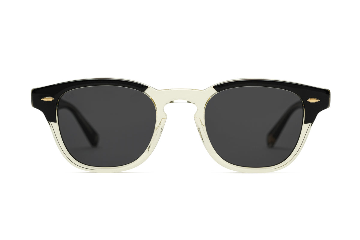 Eyevan | Webb Sq-SUN in Black Clear Sunglasses - twelvesixtynine