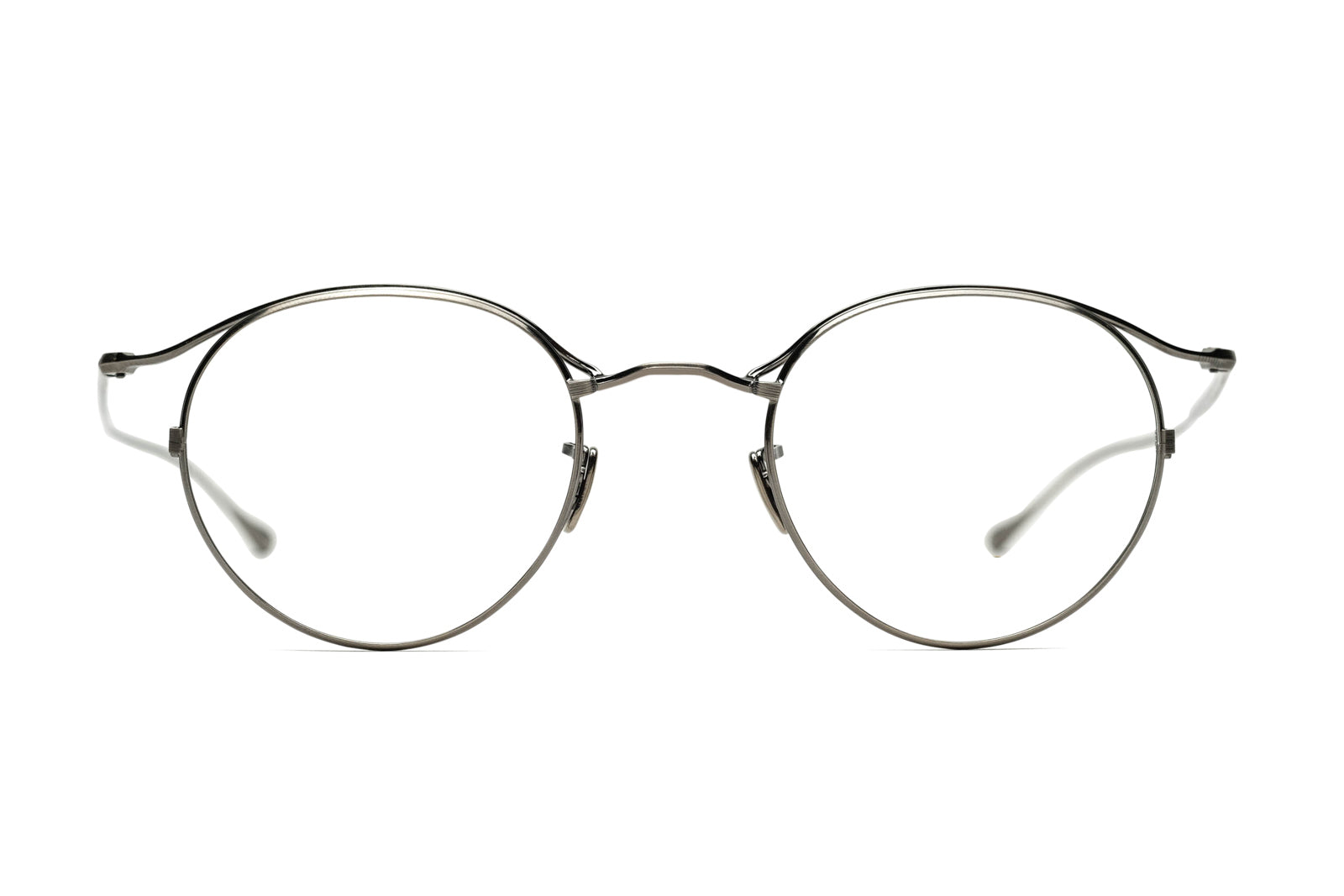 Eyevan 7285 180 801 Antique Silver Eyeglasses