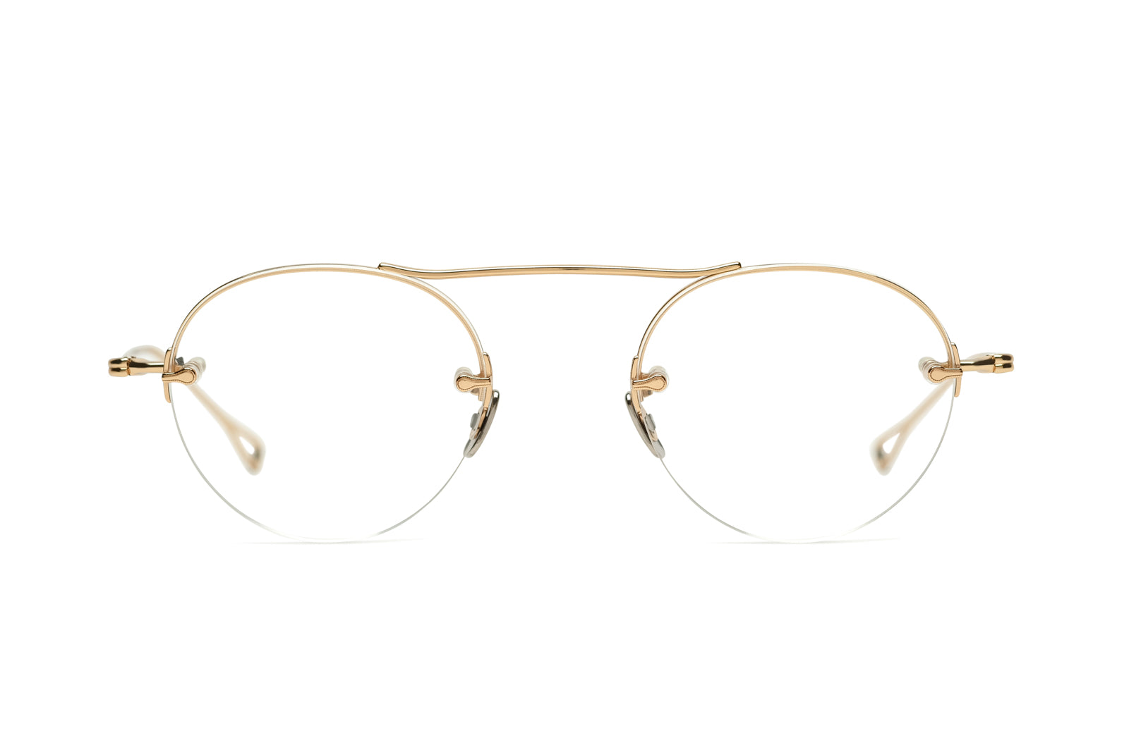 eyevan7285 790 gold eyeglasses