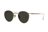 eyevan 156 antique gold sunglasses