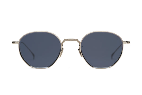 eyevan 7285 163 silver sunglasses
