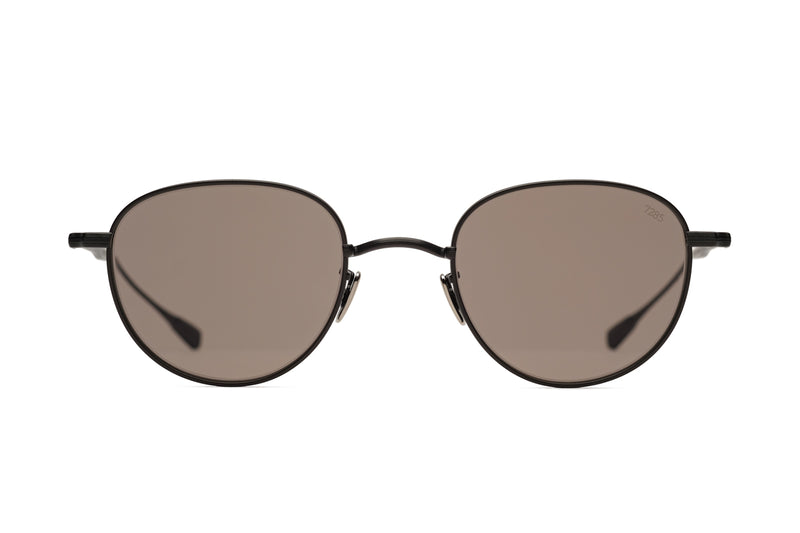 eyevan 170 matte black sunglasses