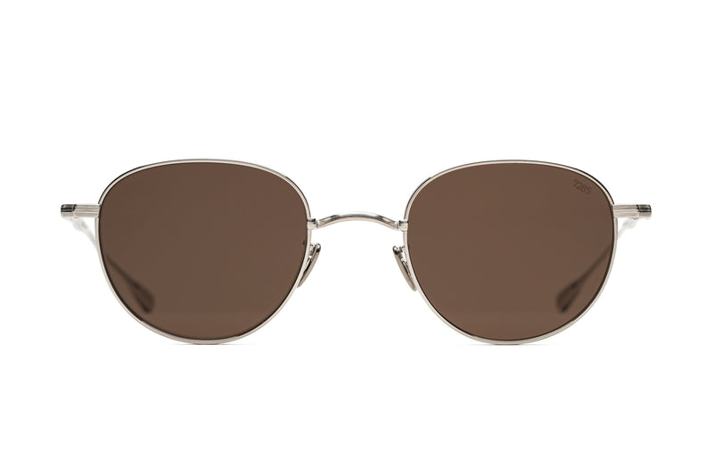 eyevan 170 silver sunglasses