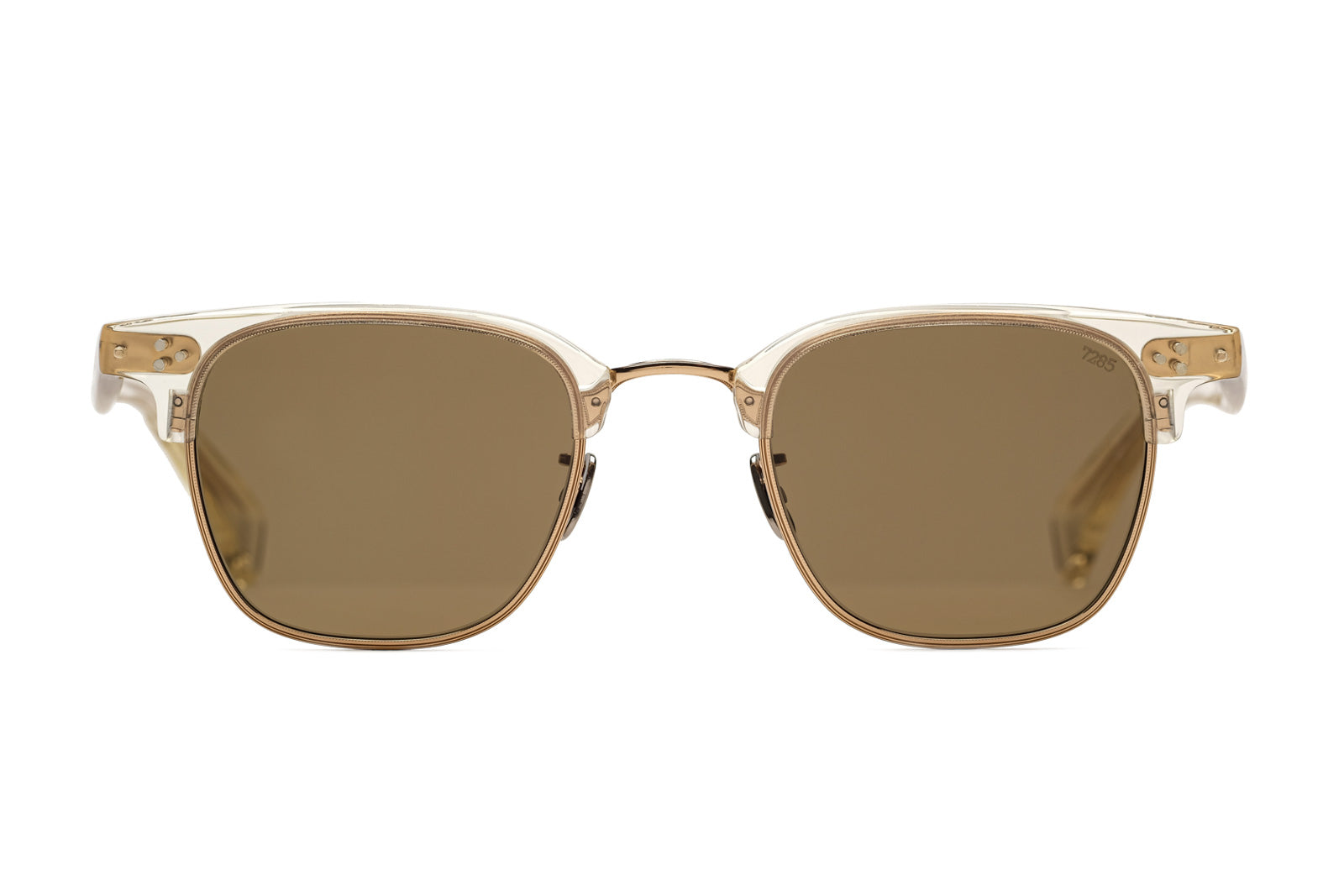 eyevan 644 gold sunglasses