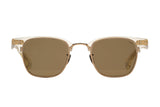 eyevan 644 gold sunglasses