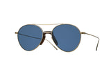 eyevan 716 aviator antique gold sunglasses