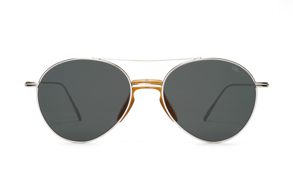 eyevan 7285 |  716 silver sunglasses