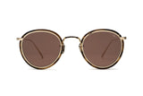 Eyevan 717E 3320 Gold Havana Sunglasses