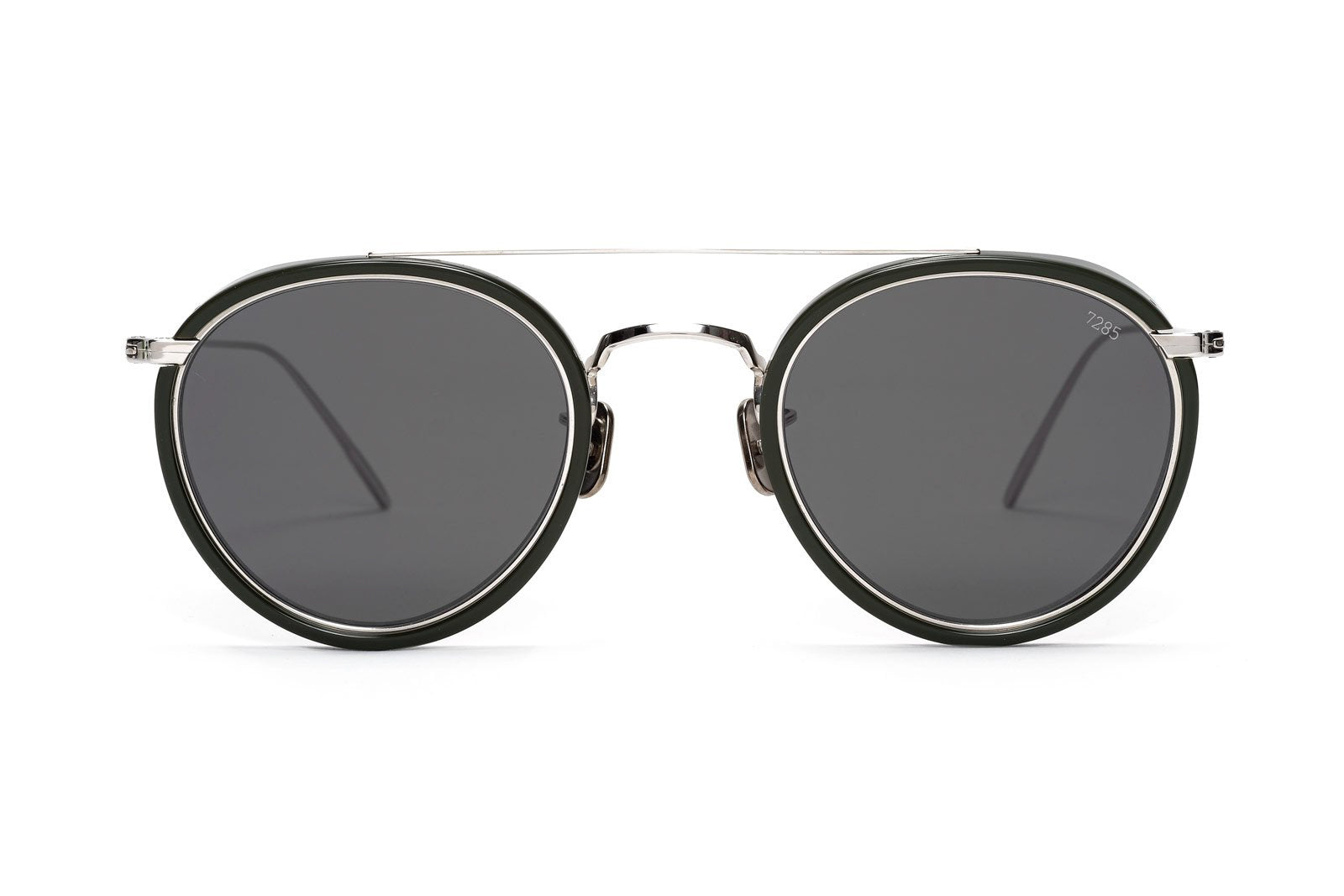 Eyevan 7285 | 762 in Gold Black Sunglasses - twelvesixtynine