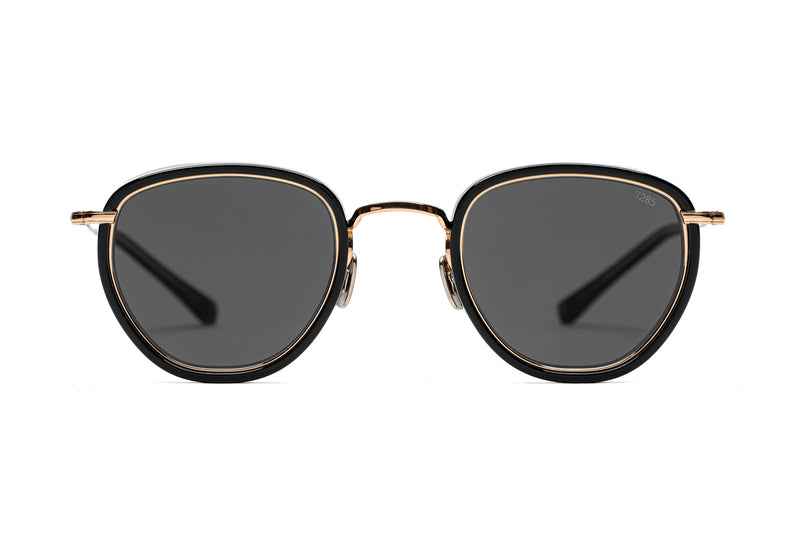Eyevan 787 black gold sunglasses