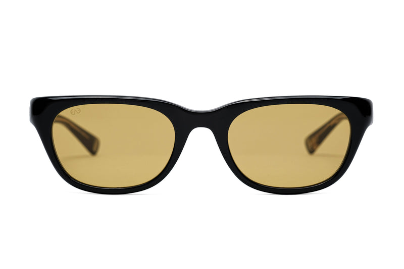 eyevan malecon black yellow sunglasses