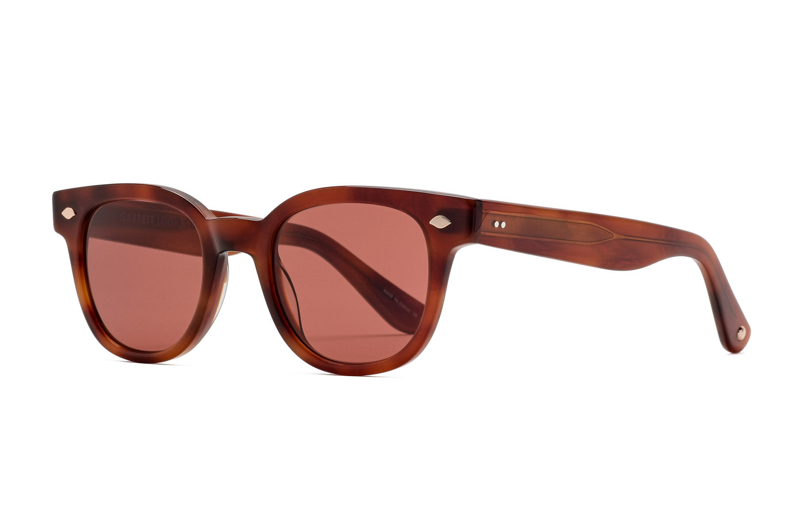 Garrett Leight Canter Vintage Burnt Tortoise Sunglasses