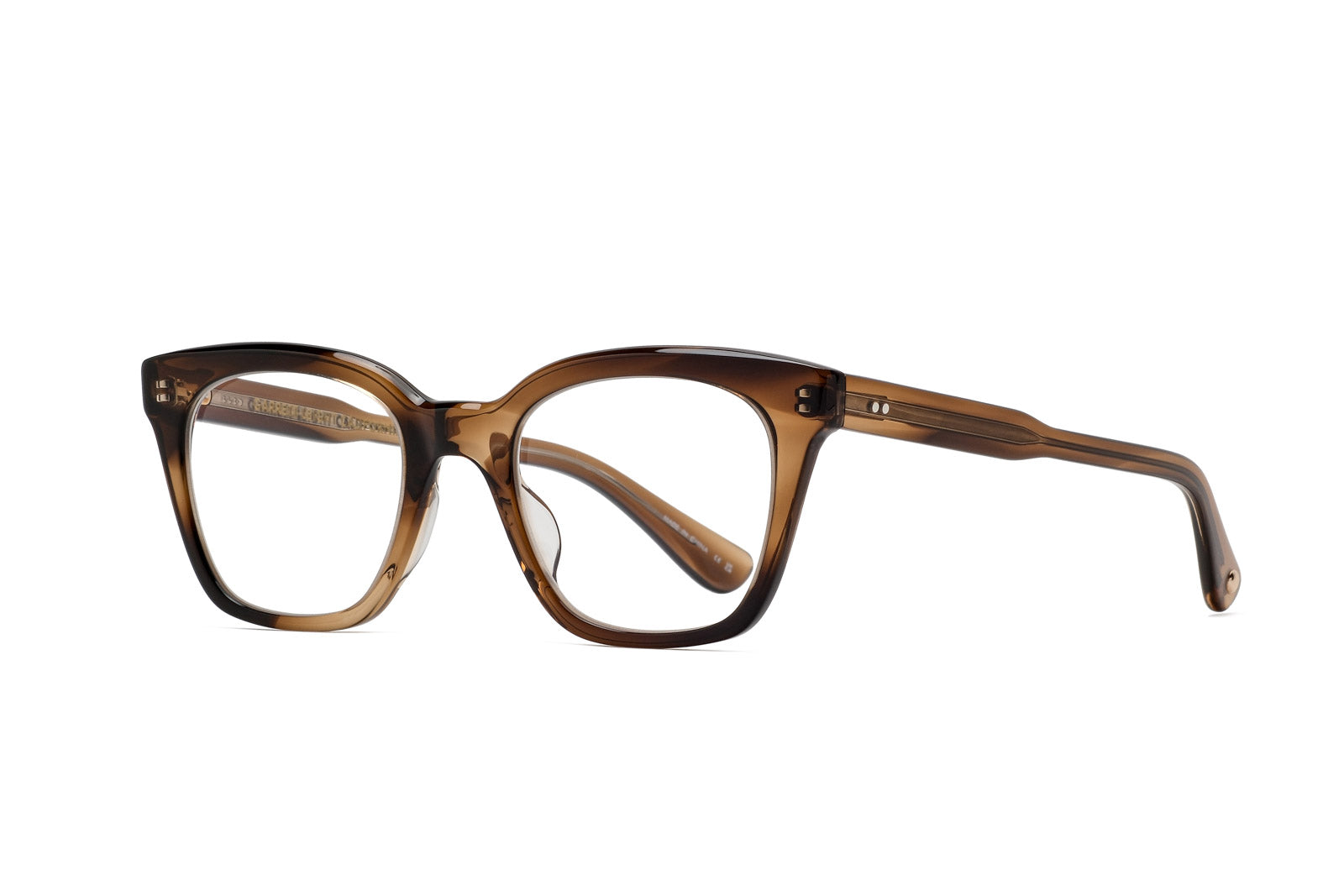 Garrett Leight El Rey Khaki Tortoise Eyeglasses