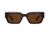 Garret Leight Marevick black sunglasses