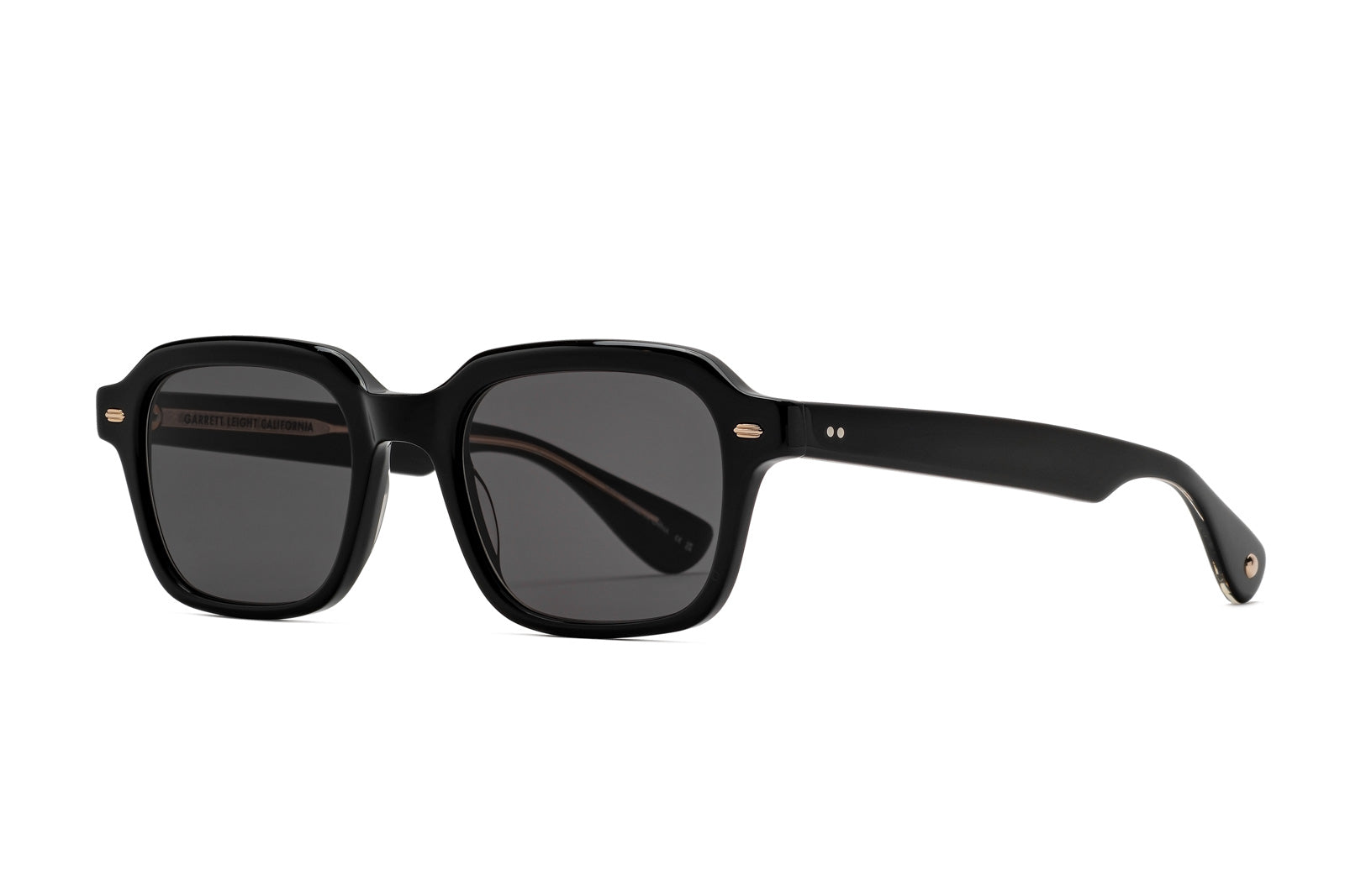 Garrett Leight OG Freddy Black Sunglasses