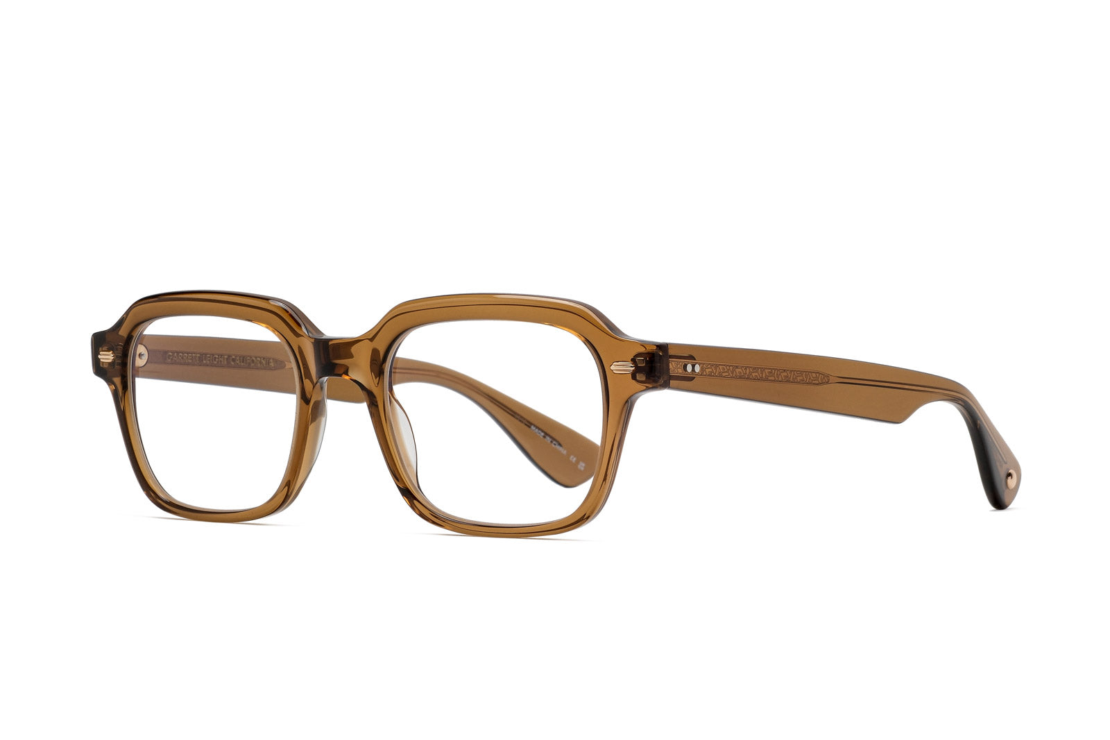 Garrett Leight OG Freddy Caramel Eyeglasses