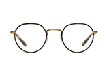 garrett leight robson bourbon antique gold eyeglasses2