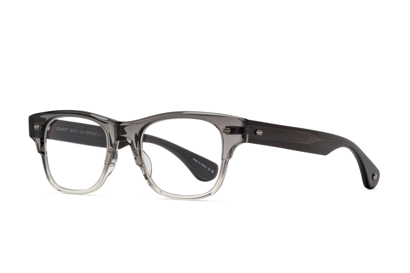 Garrett Leight Rodriguez Grey Fade Eyeglasse