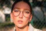 Garrette Leight San Miguel Marigold Optical Eye Glasses