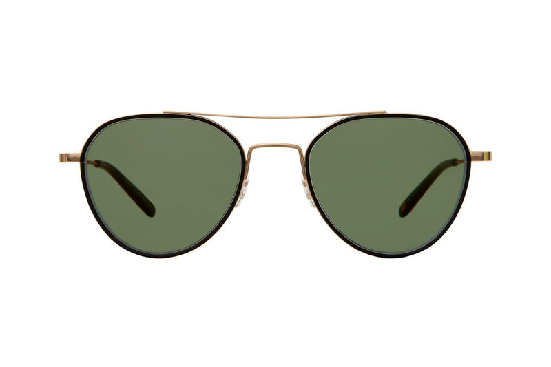 Garrett Leight San Miguel Matte Black Sunglasses