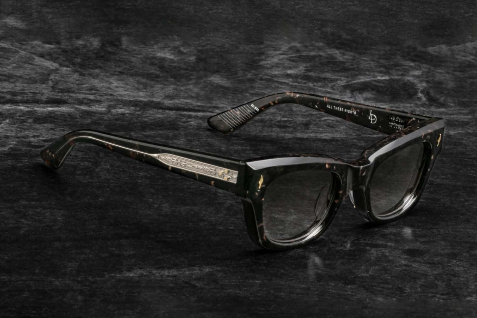 Jacques Marie Mage All These Nights Granite Sunglasses