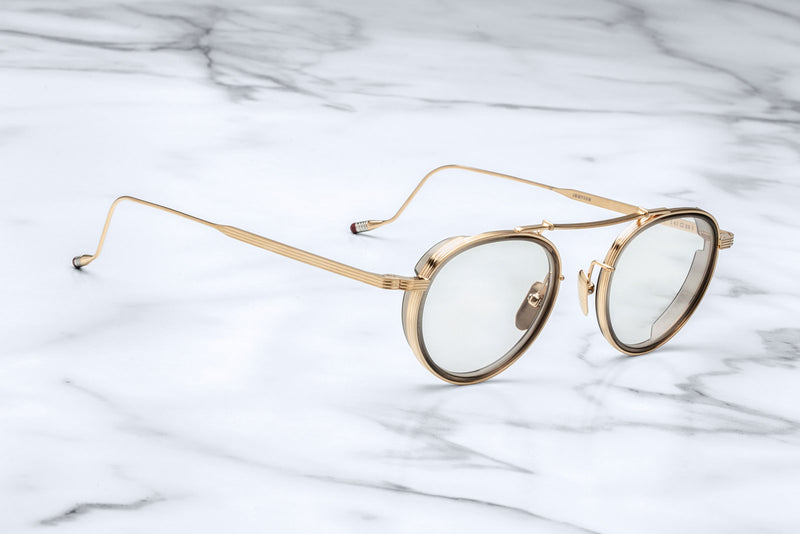 Jacques Marie Mage Apollinaire Maple Eyeglasses