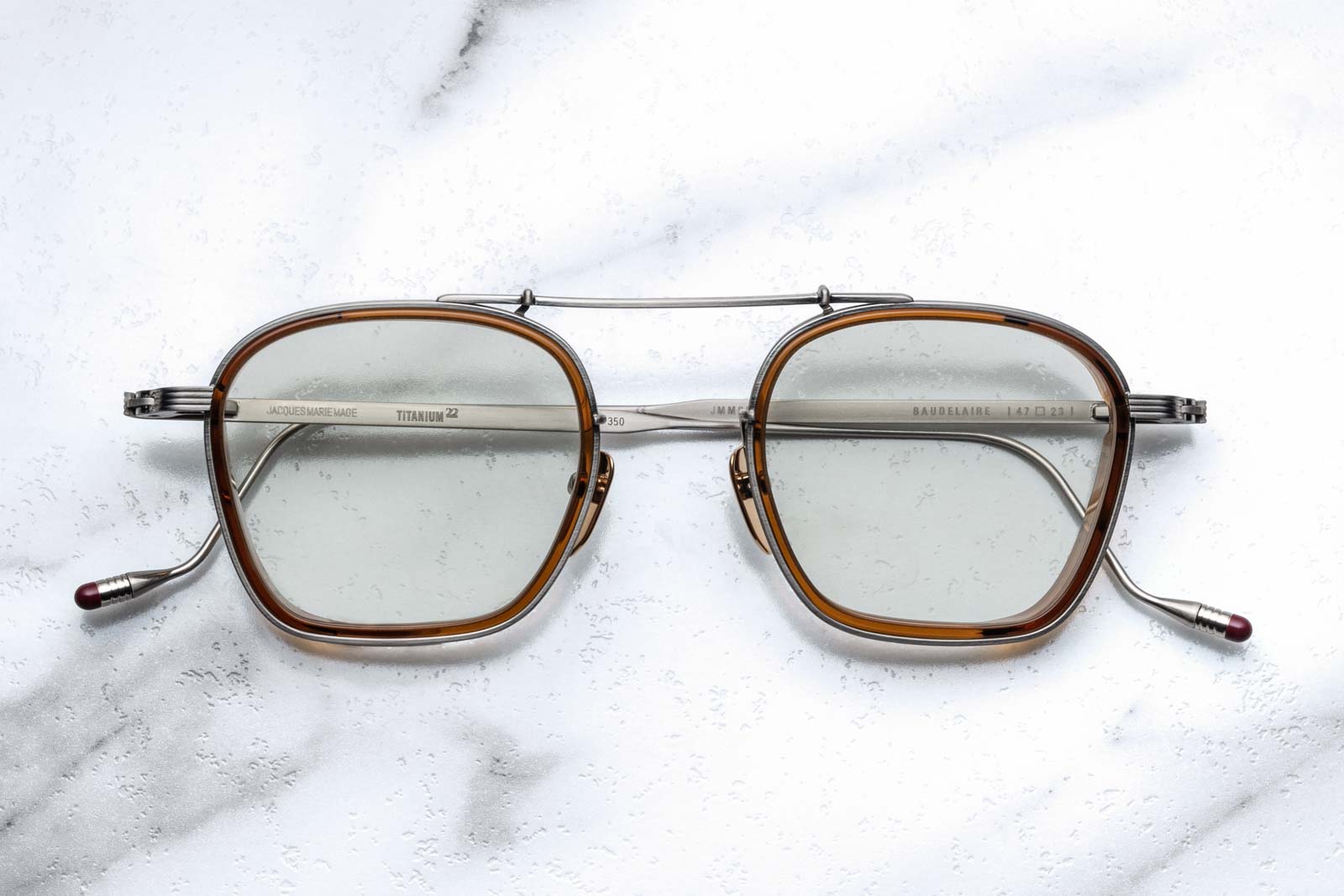 Jacques Marie Mage Baudelaire 2 Pegasus Eyeglasses