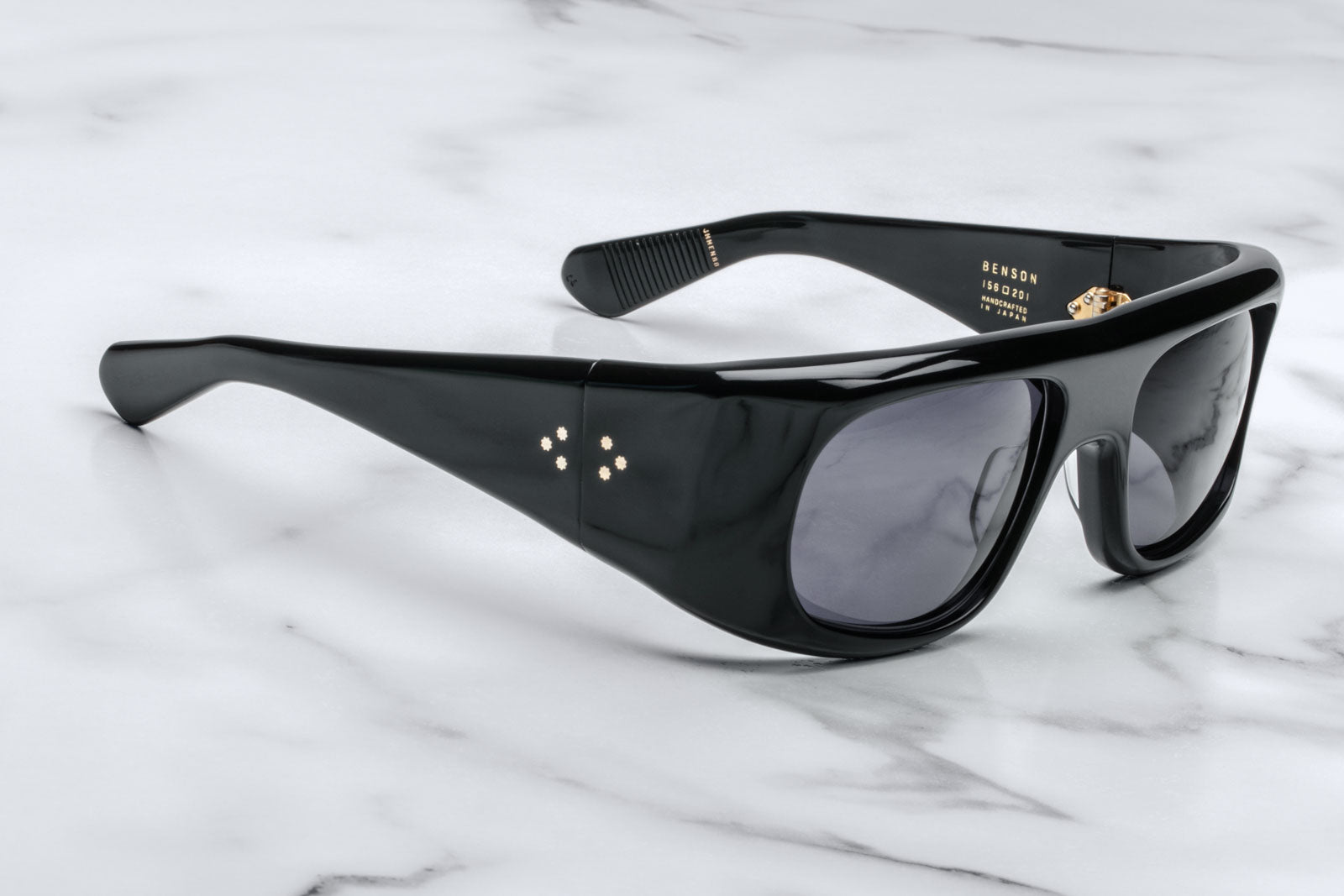Jacques Marie Mage Benson Black Sunglasses